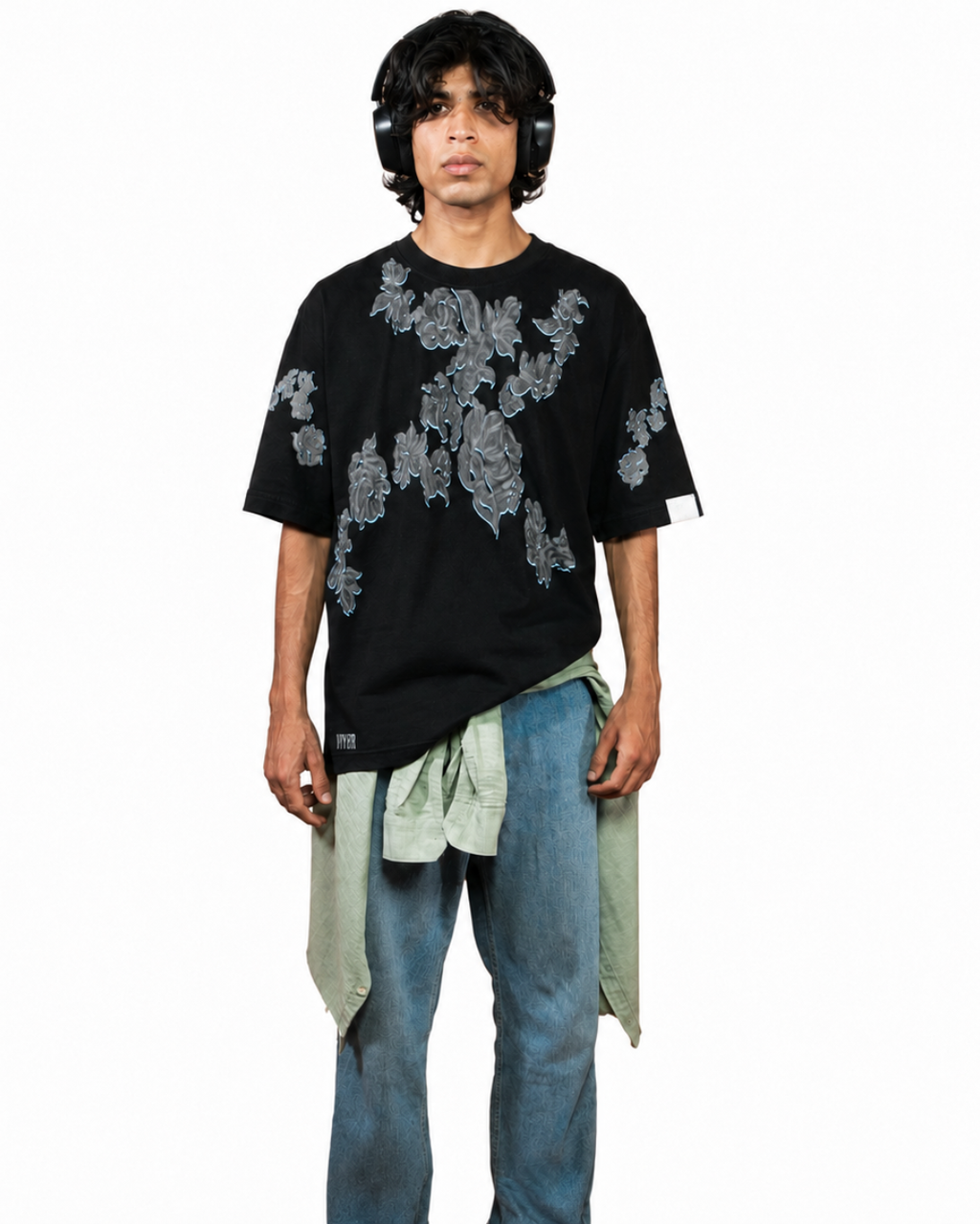 Bloom Sequence oversized T-shirt